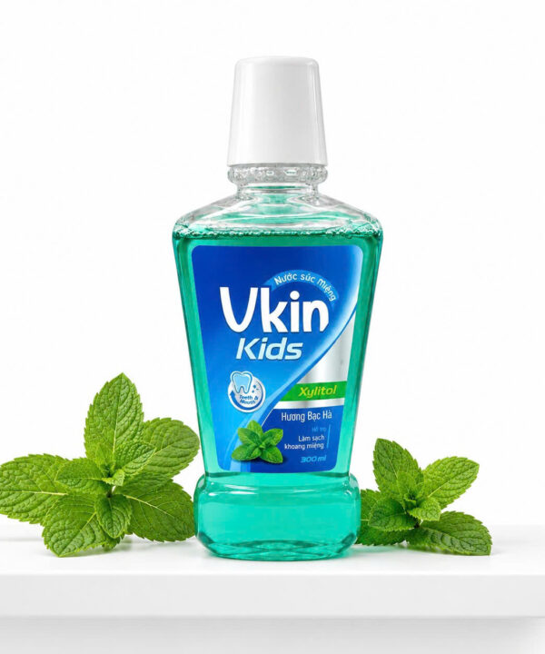 Nước Súc Miệng Vkin Kids Hương Bạc Hà
