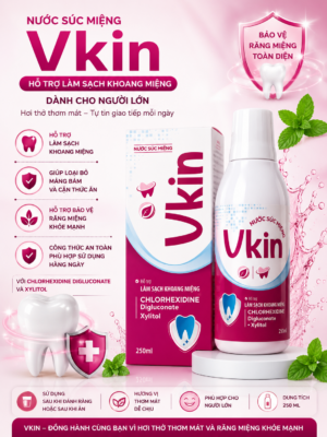 Thành phần nổi bật của nước súc miệng Vkin